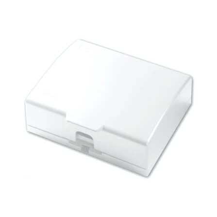 ฝากันน้ำสำหรับเต้ารับ SIEMENS ซีรีส์ AZIO ขนาด 120 มม. สีขาว_0